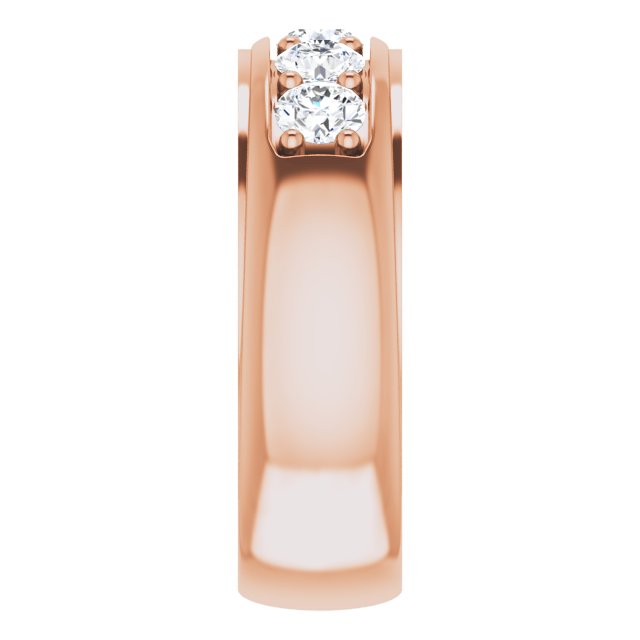 1 1/4 CTW Lab-Grown Diamond Band, 7.4 mm