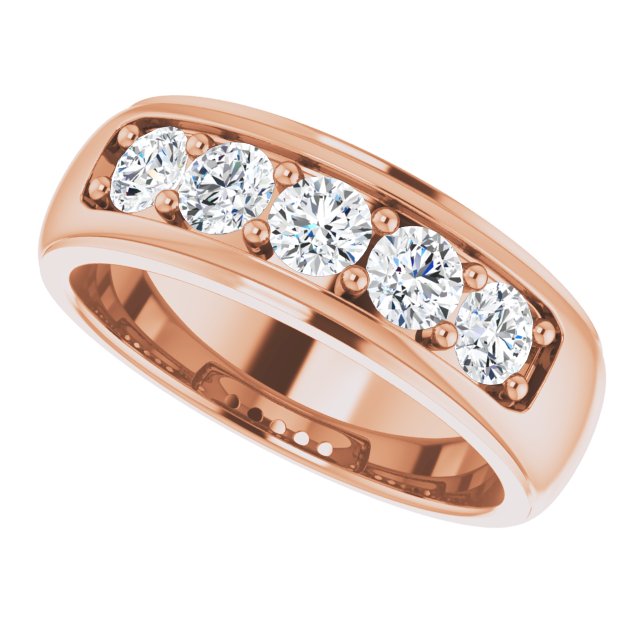 1 1/3 CTW Natural Diamond Band