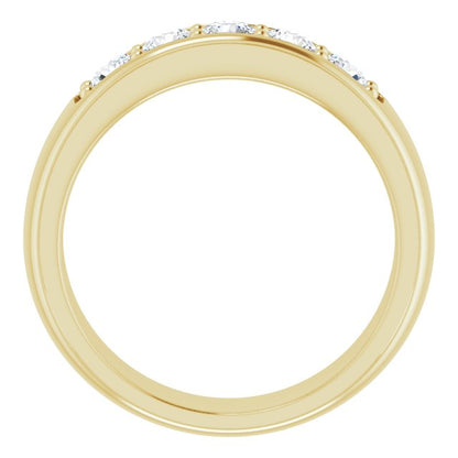 1 CTW Natural Diamond Band, 6.97 mm