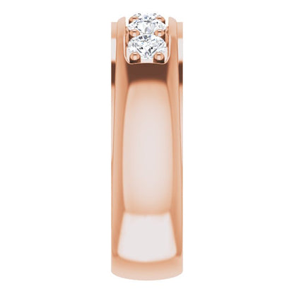 1 CTW Natural Diamond Band, 6.97 mm