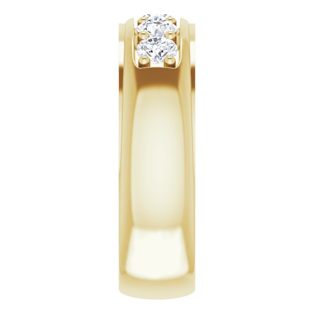 1 CTW Lab-Grown Diamond Band, 6.97 mm