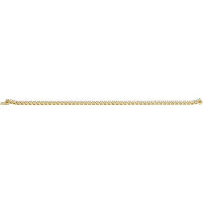 4 CTW Lab-Grown Diamond Line 7 1/4" Bracelet