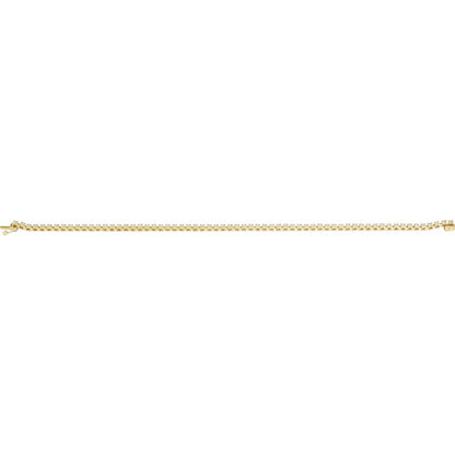 2 CTW Lab-Grown Diamond Line 7 1/4" Bracelet