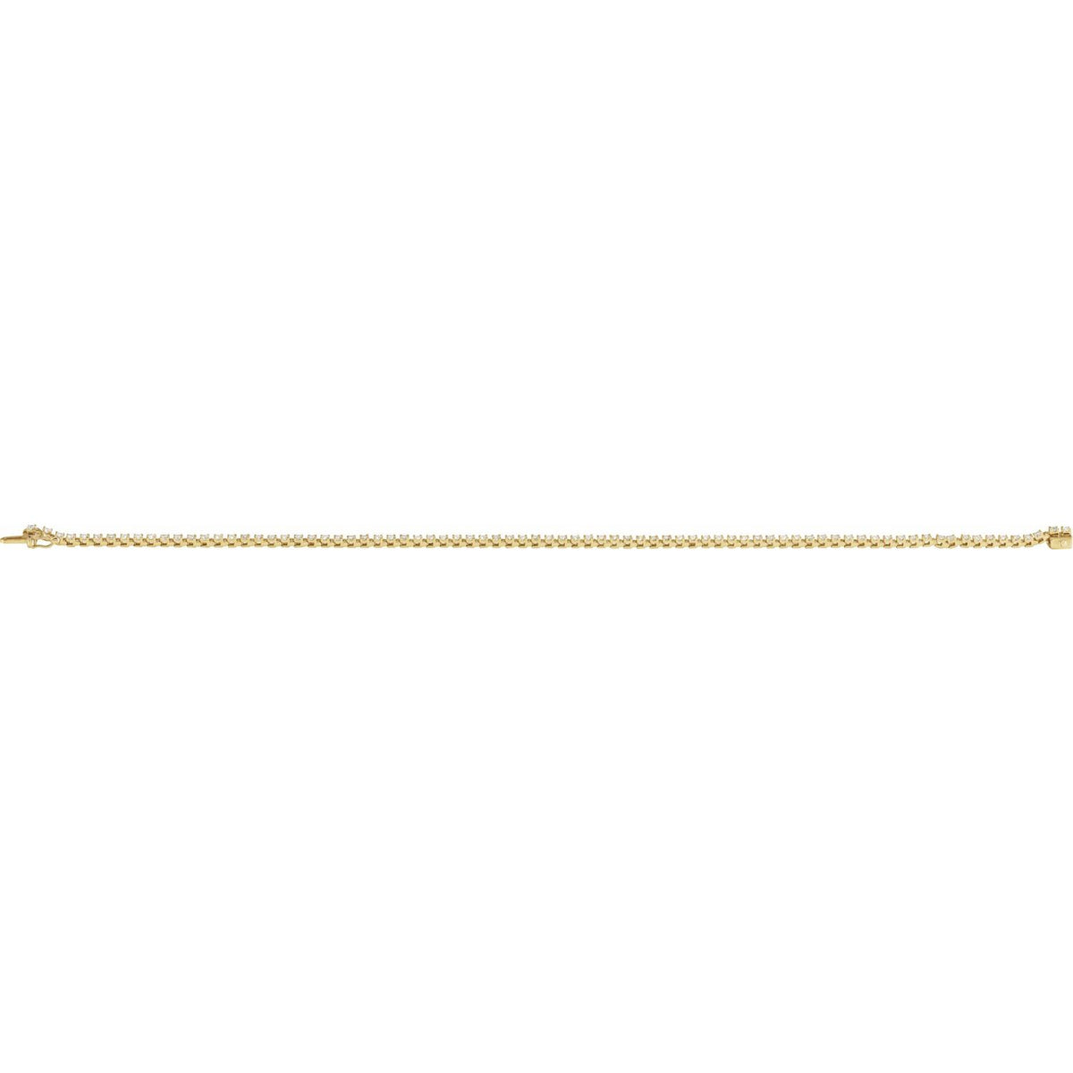 1 CTW Lab-Grown Diamond Line 7 1/4" Bracelet