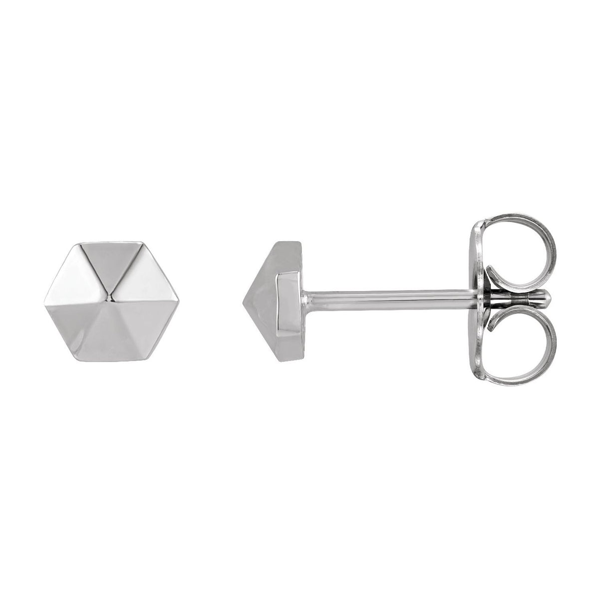 Hexagon Earrings