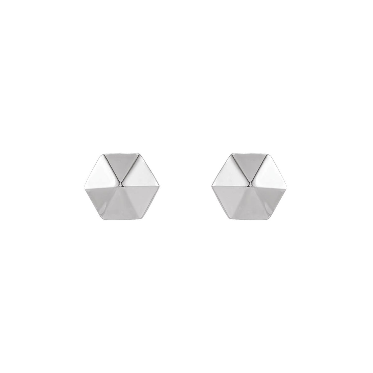 Hexagon Earrings