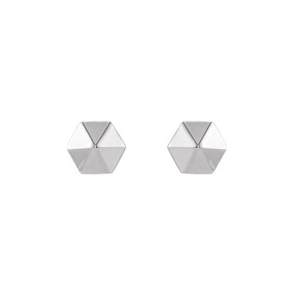 Hexagon Earrings