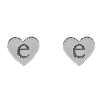 Engravable Heart Earrings