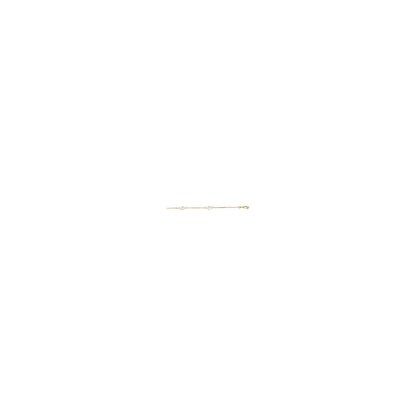 14K Yellow Gold Cultured White Freshwater Pearl 17" Necklace