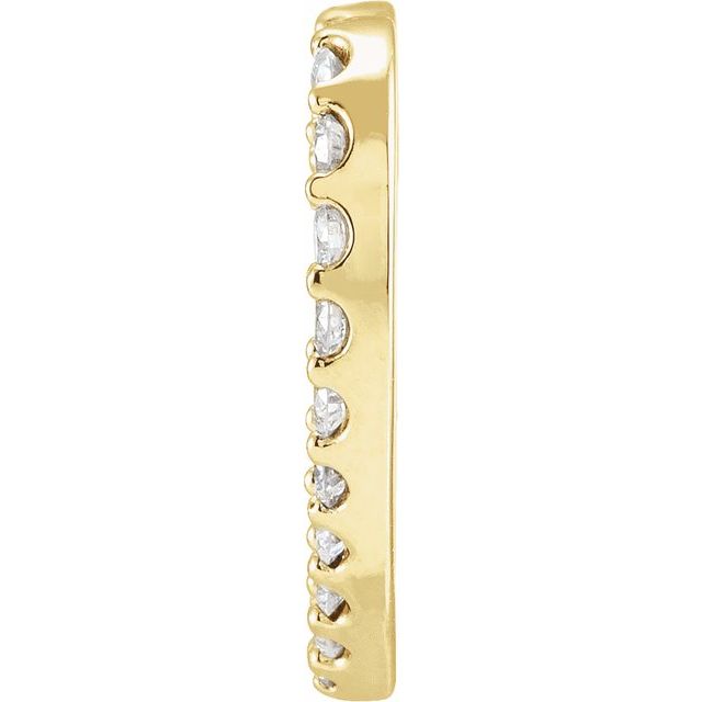 1 CTW Natural Diamond Heart Dangle