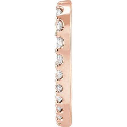 1 CTW Natural Diamond Heart Dangle