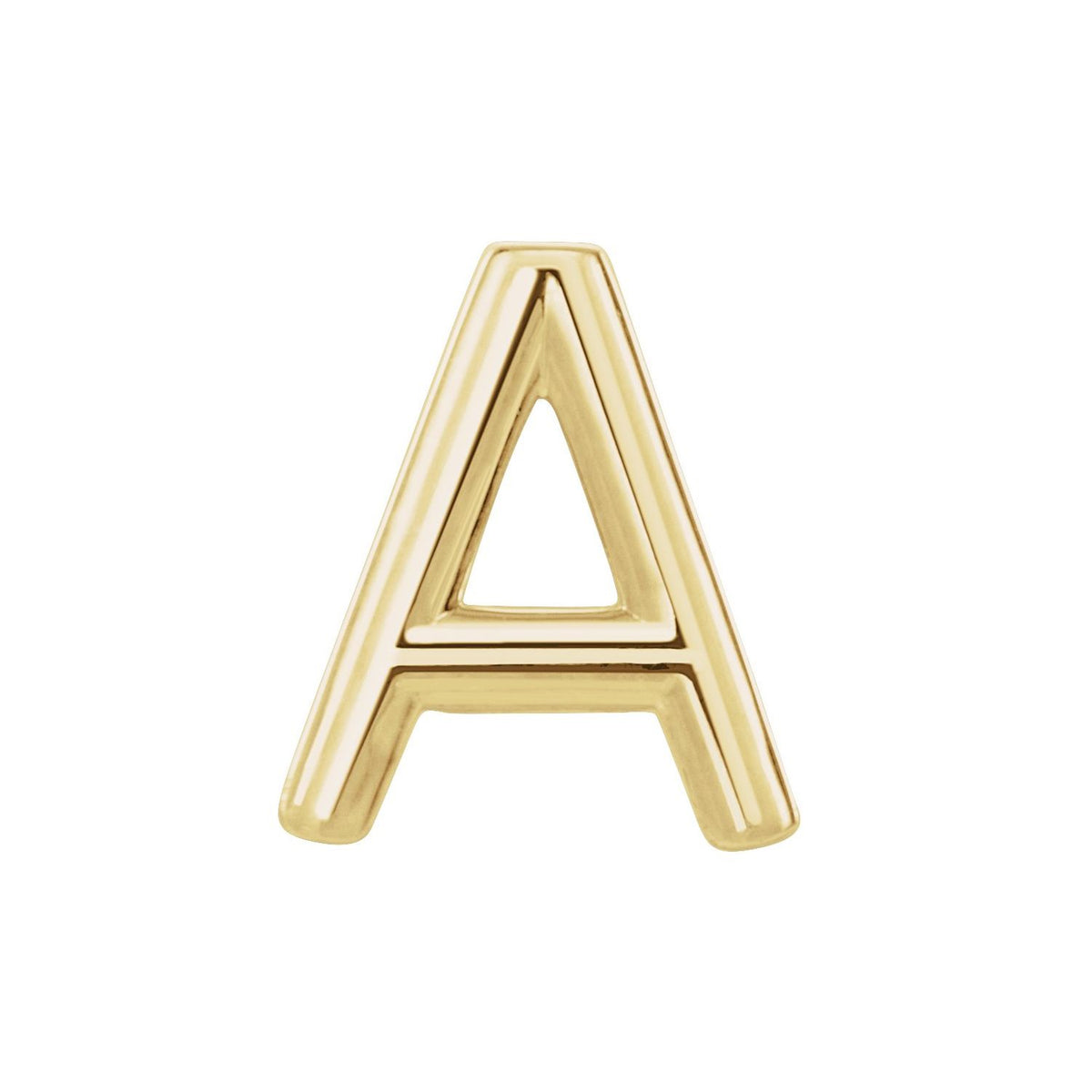 Single Initial Earring