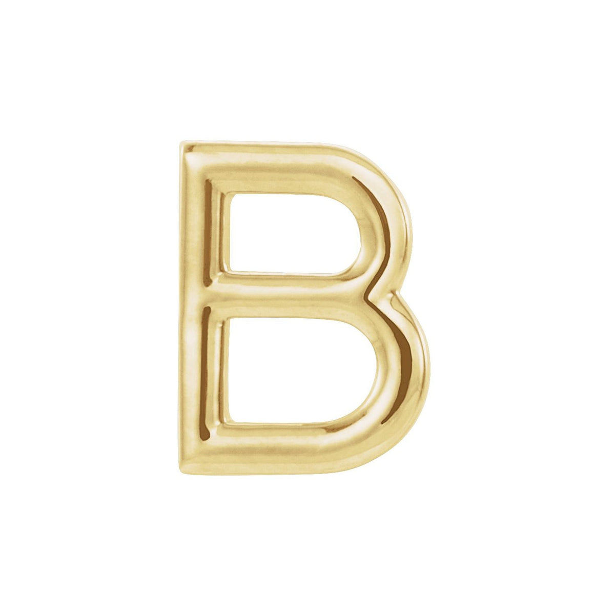 Single Initial Earring