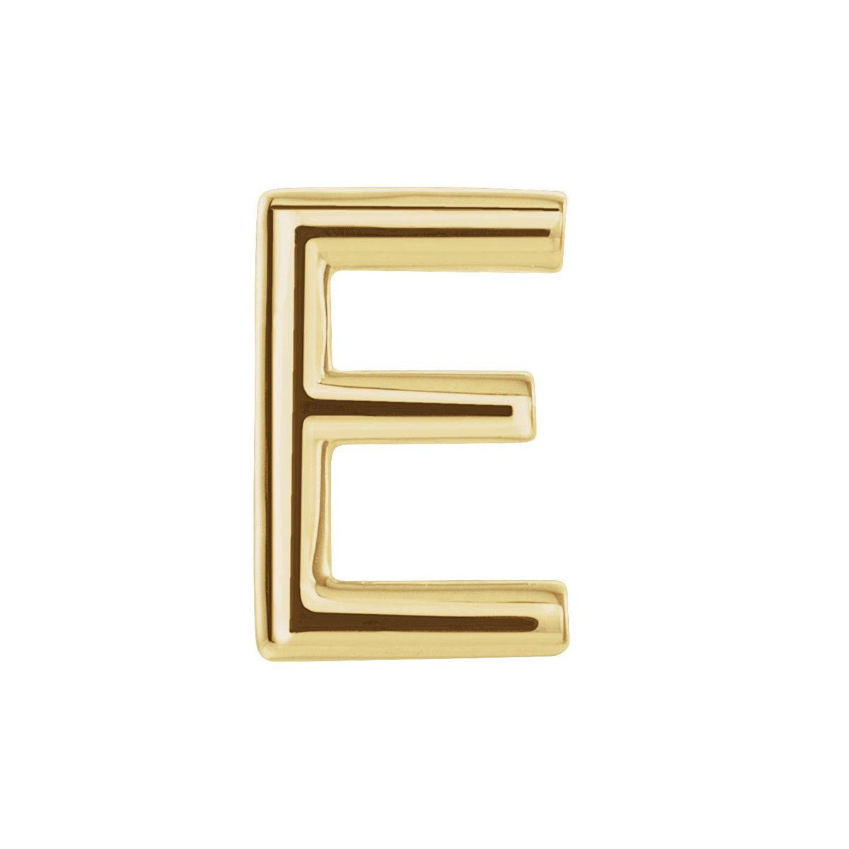 Single Initial Earring