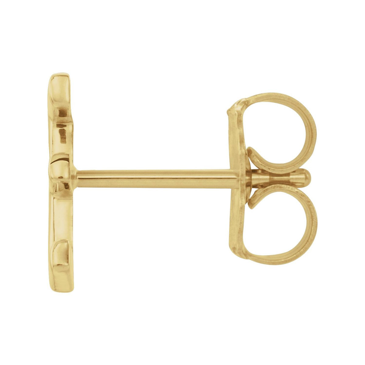 Single Initial Earring