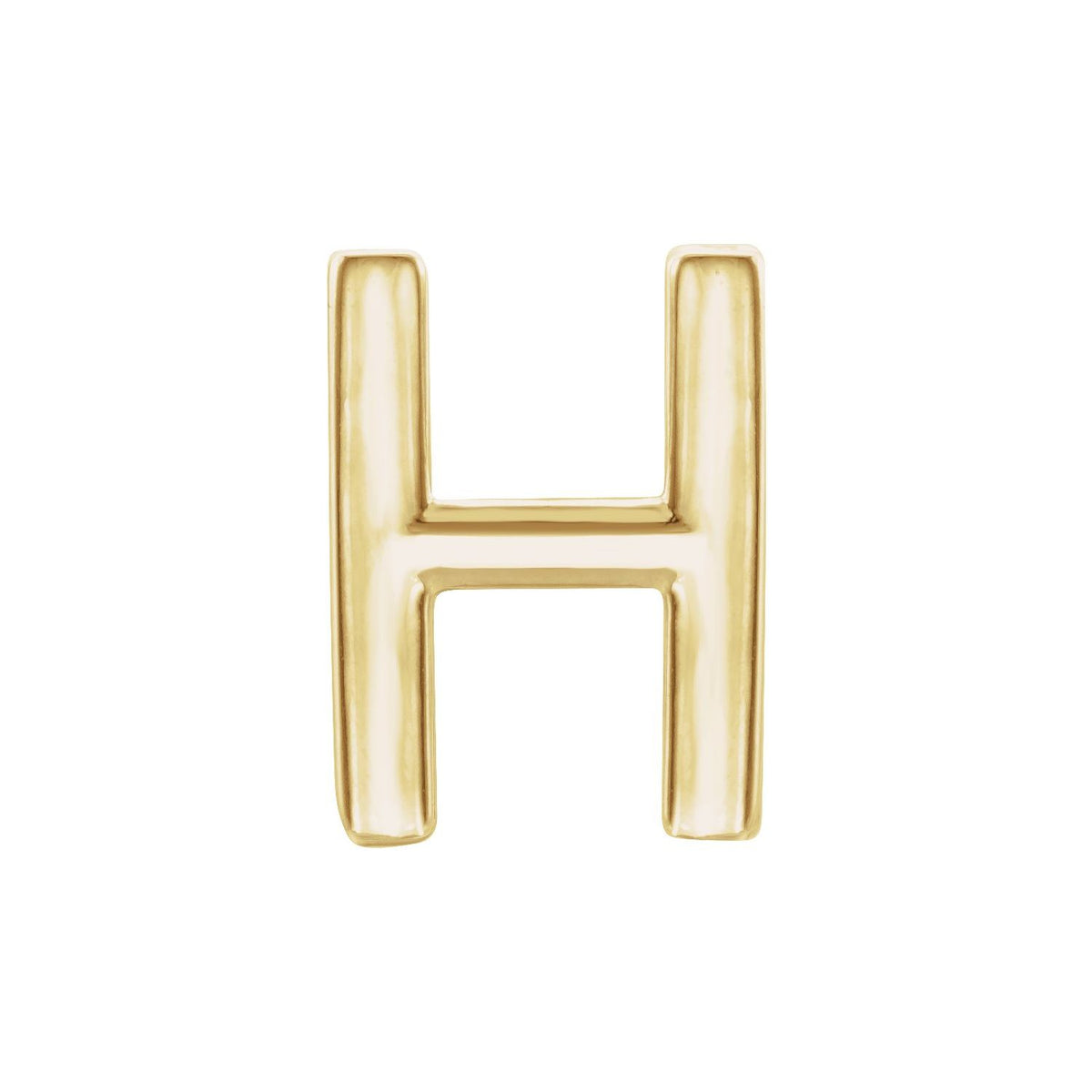 Single Initial Earring
