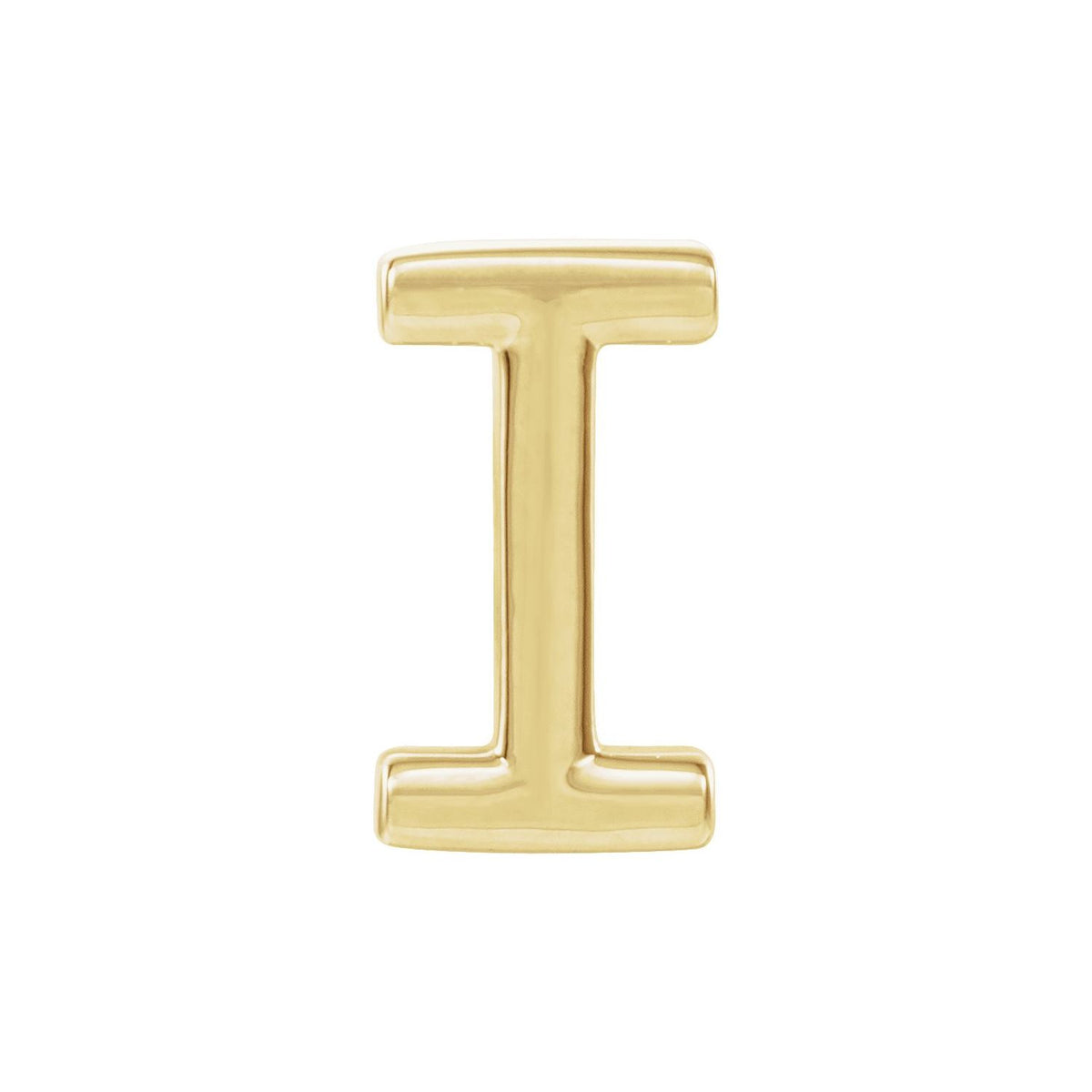 Single Initial Earring