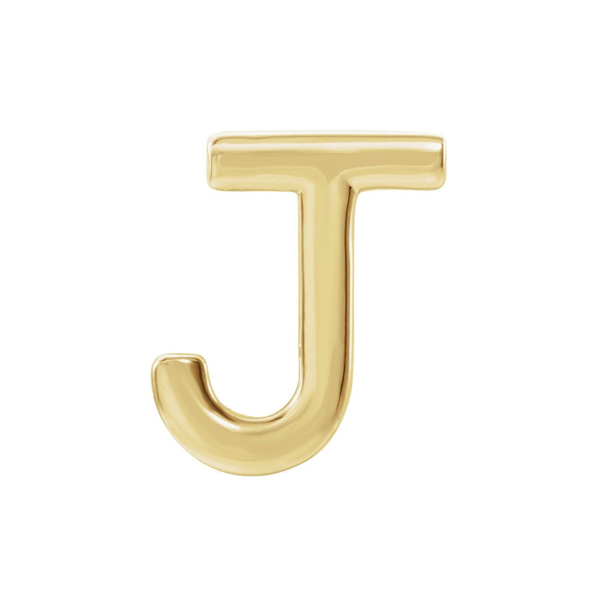 Single Initial Earring