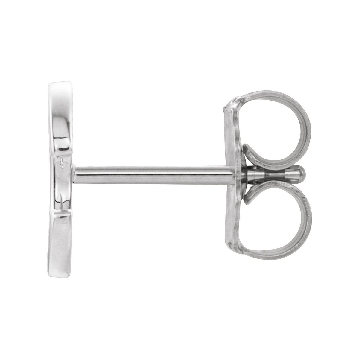 Single Initial Earring