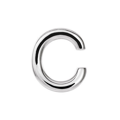 Single Initial Earring