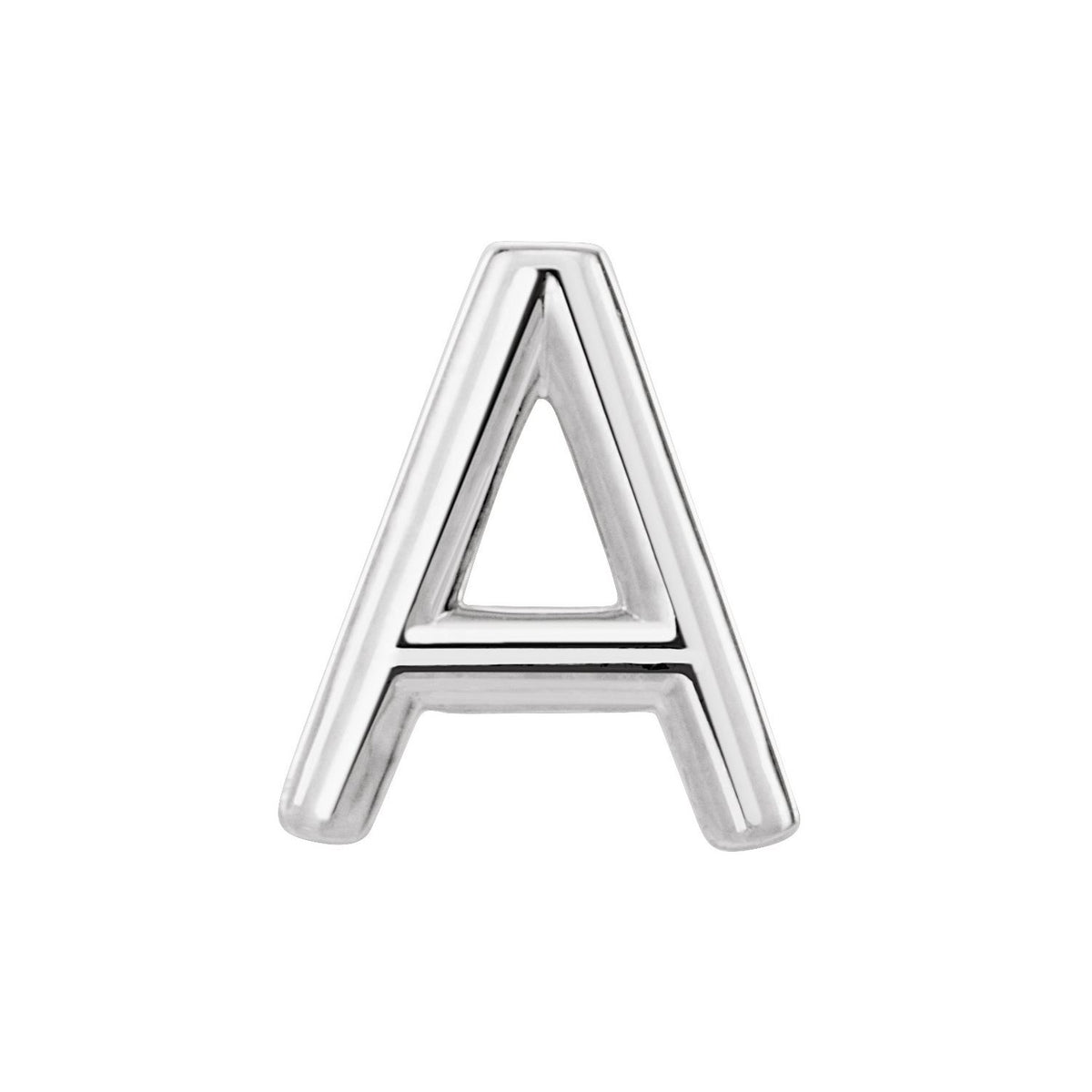 Single Initial Earring