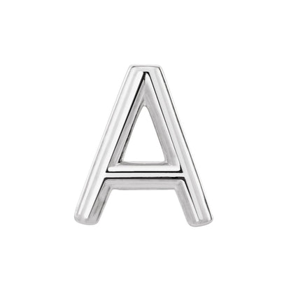 Single Initial Earring