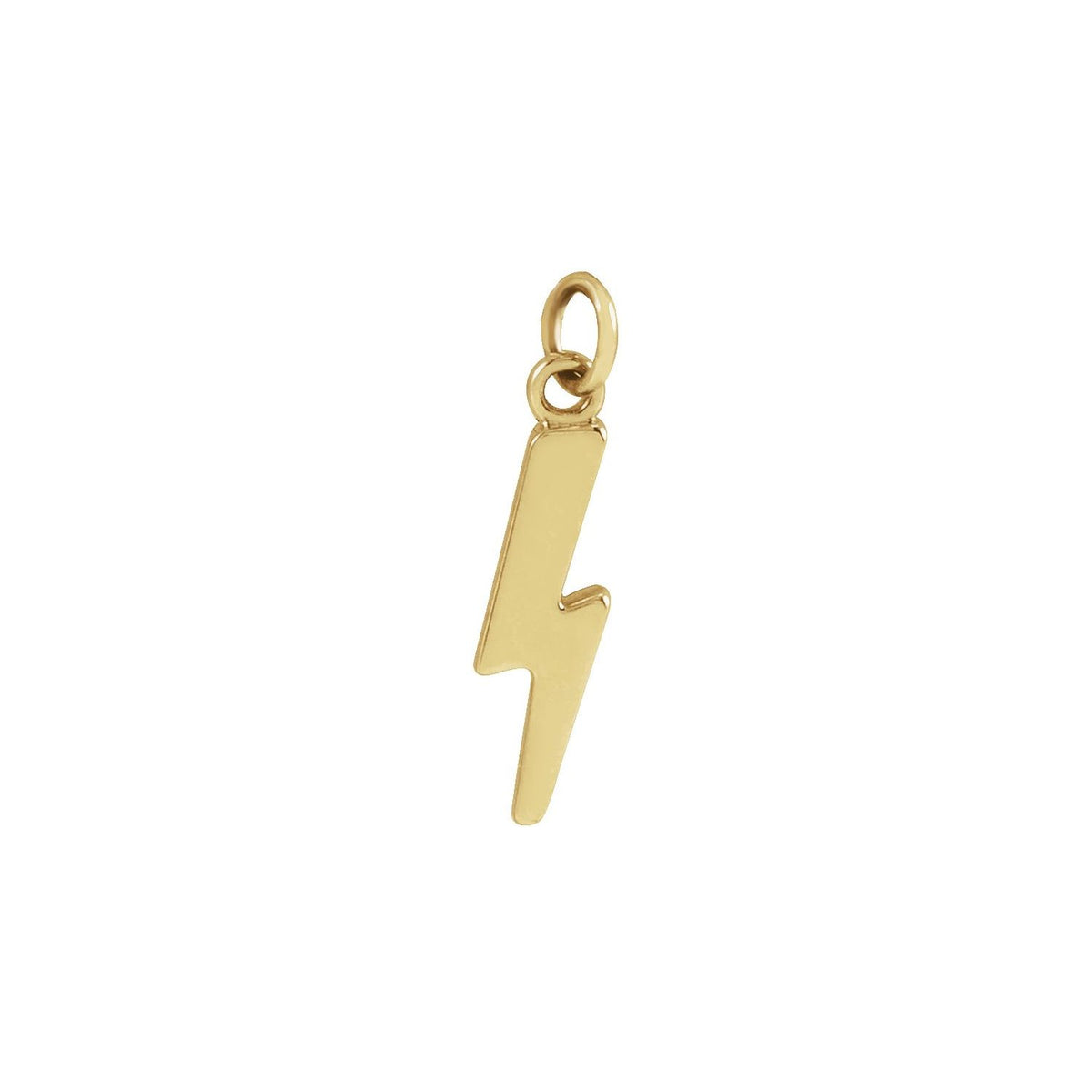 13.6x4mm Lightning Bolt Pendant