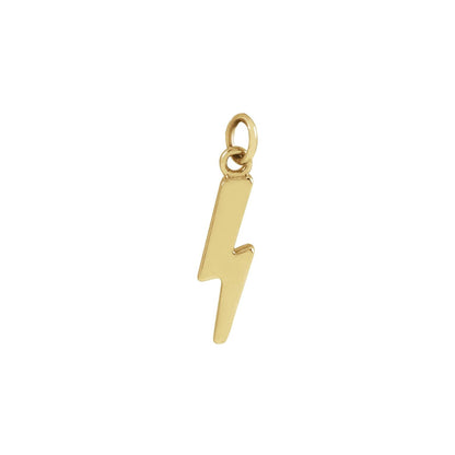 13.6x4mm Lightning Bolt Pendant