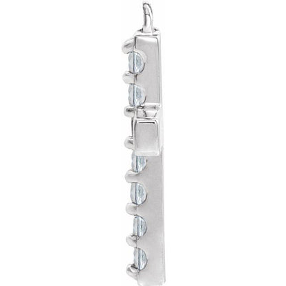 1/10 CTW Diamond Cross Dangle