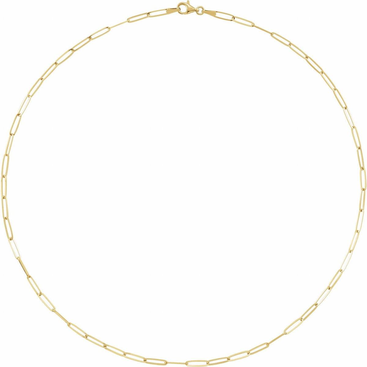 Paperclip-Style 24" Chain