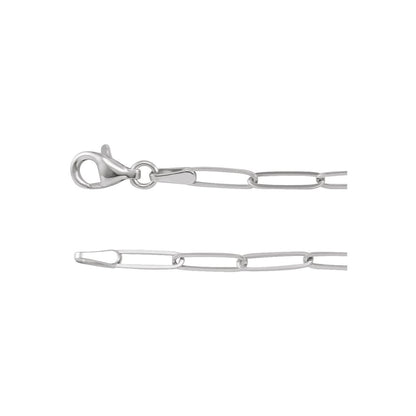 Paperclip-Style 24" Chain