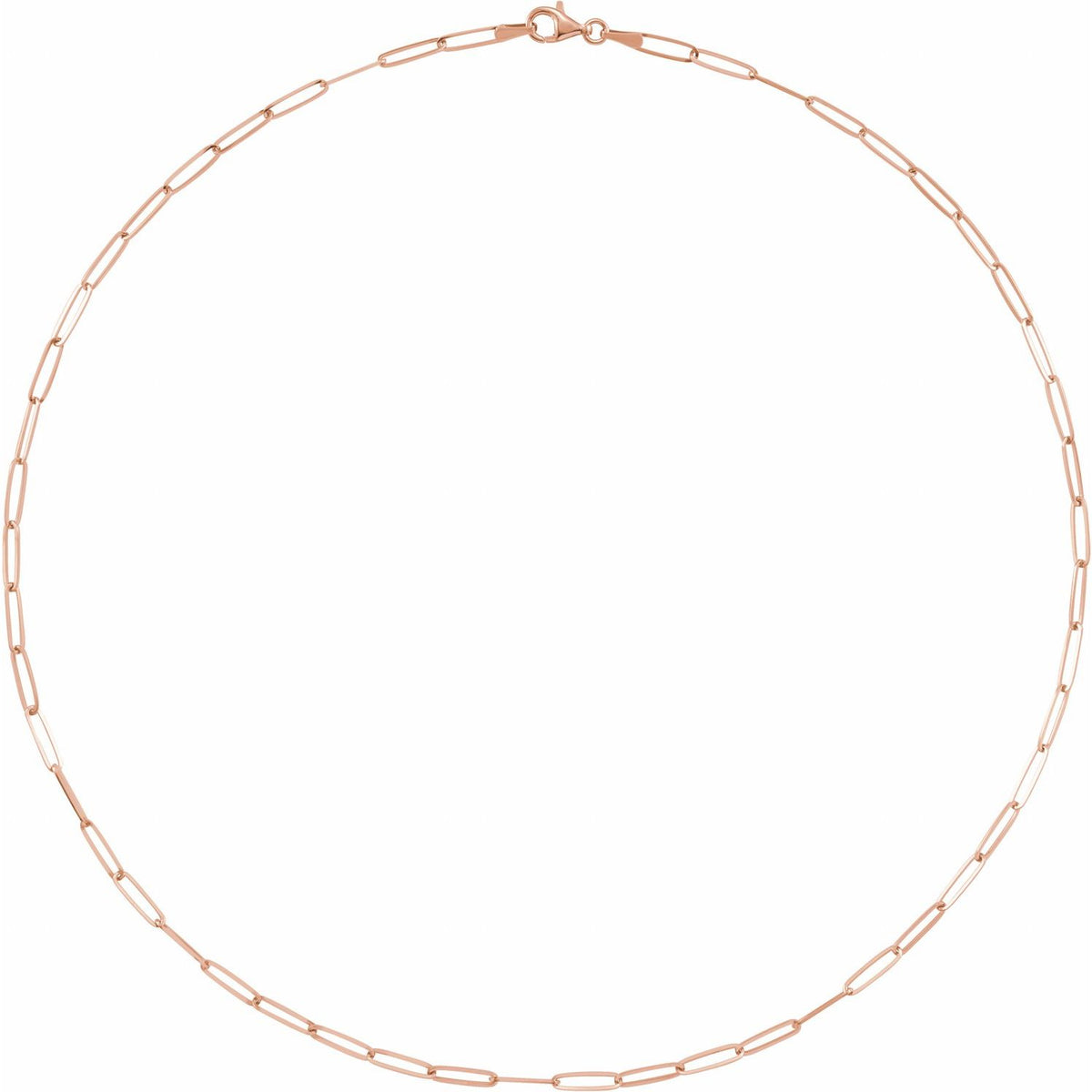 Paperclip-Style 24" Chain