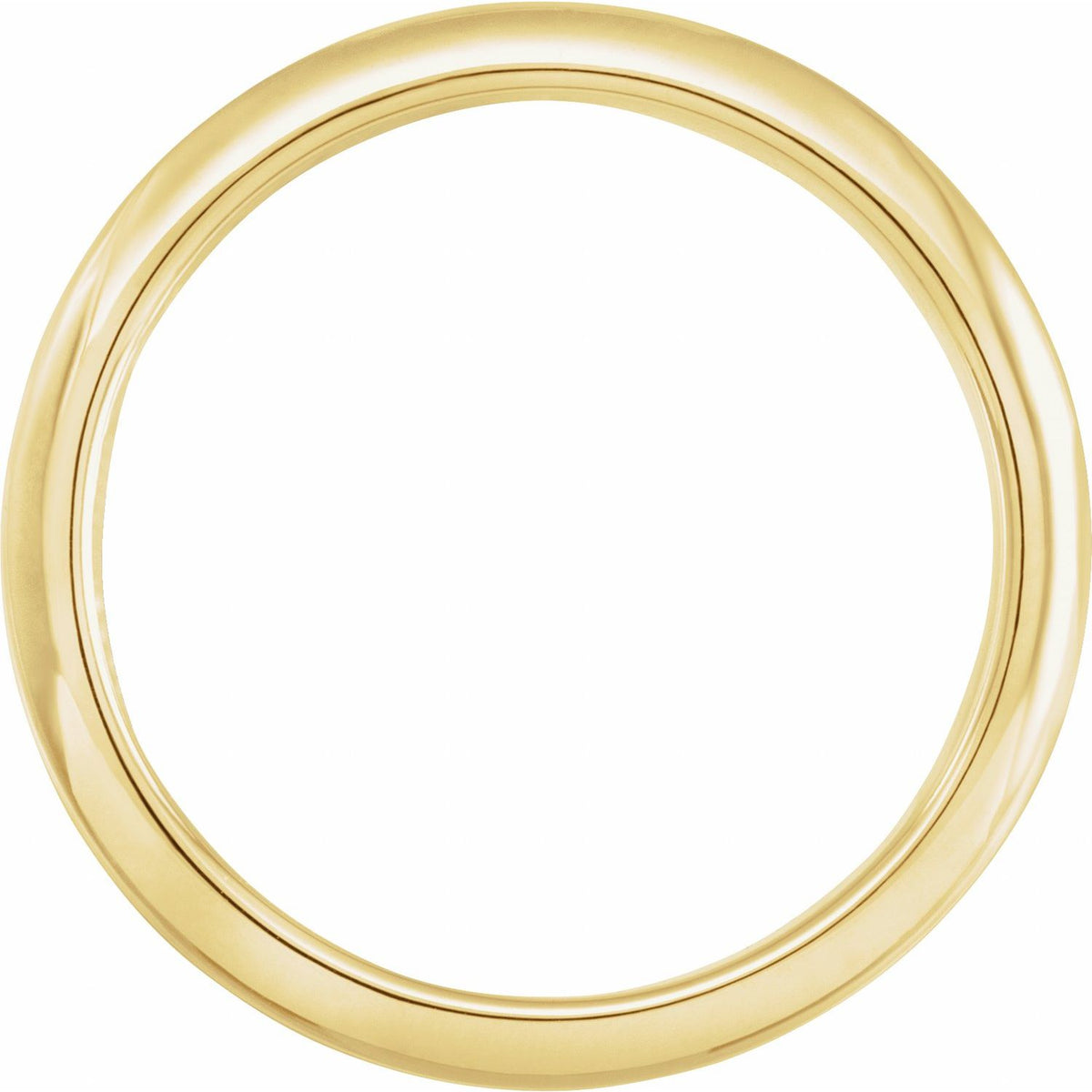 Claddagh Comfort-Fit Flat Band