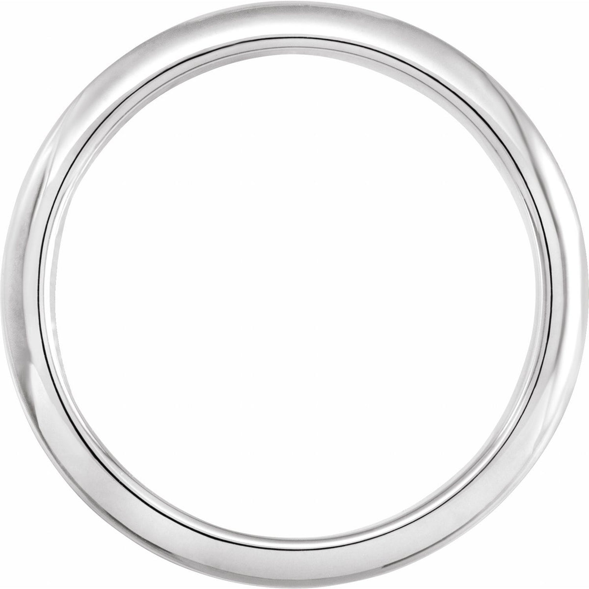 Claddagh Comfort-Fit Flat Band