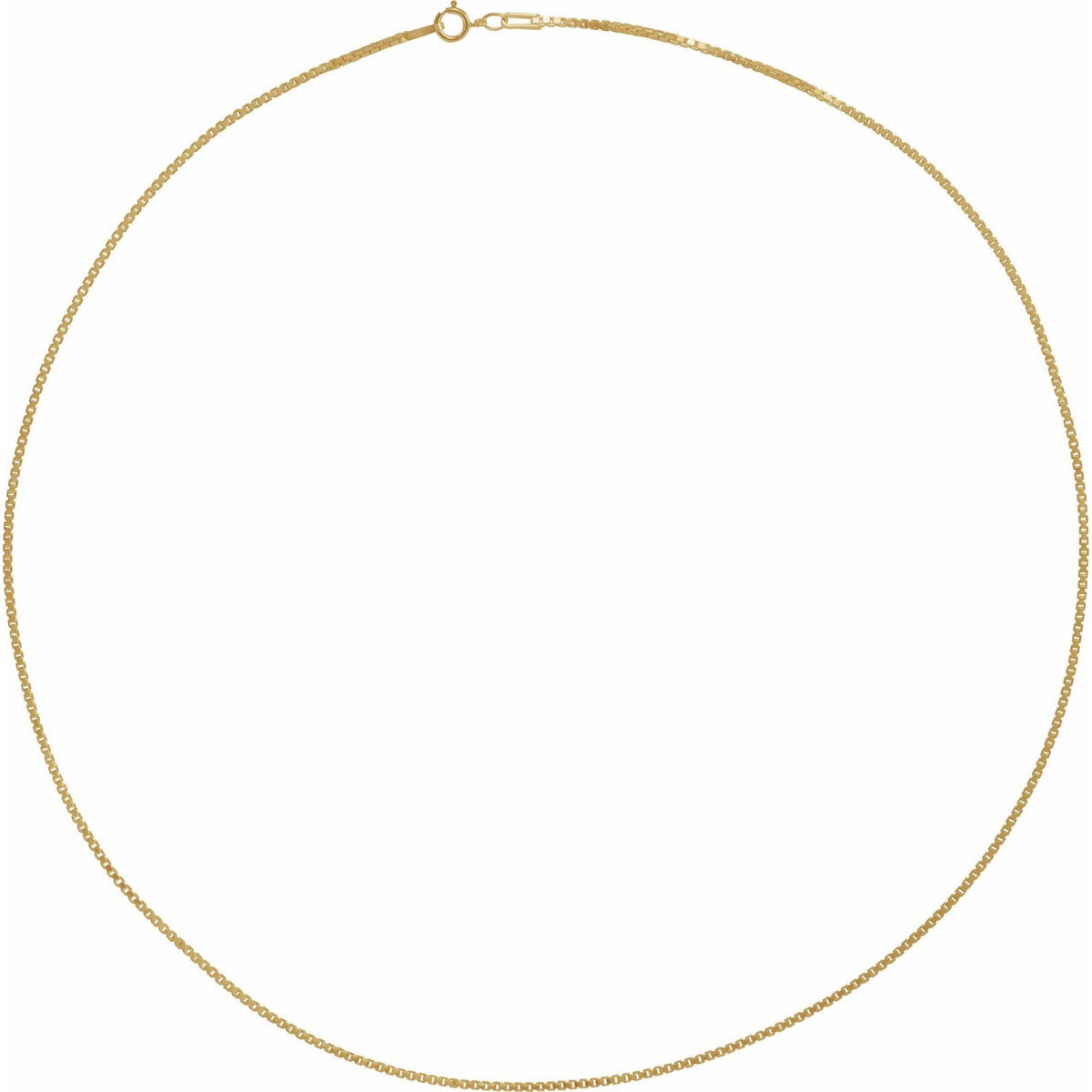 Diamond-Cut Box 18" Chain