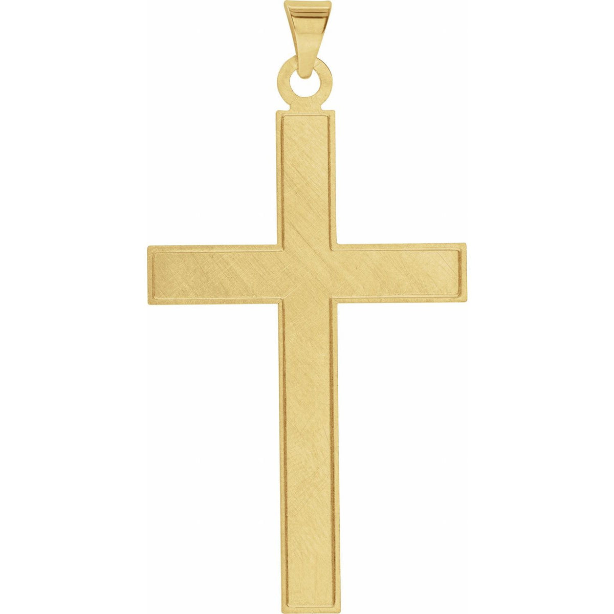 Cross Pendant, 36.8 x 17.7 mm (R4002)