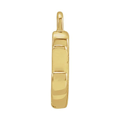Petite Pavé® .01 CTW Natural Diamond Ampersand Dangle