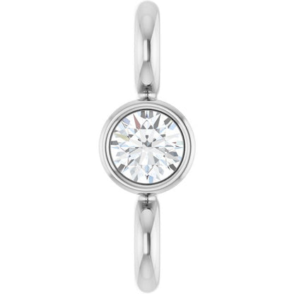 .015 CT Natural Diamond Link, 2.06 mm x 6.22