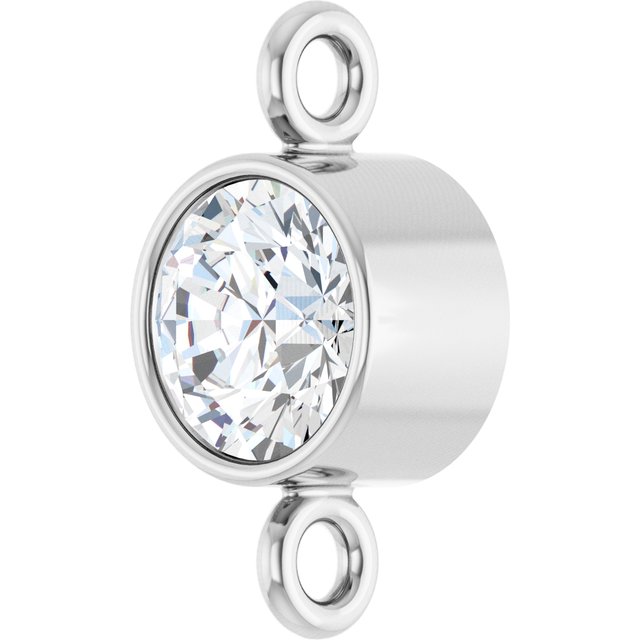 1/5 CT Natural Diamond Link, 4.57 mm x 8.74