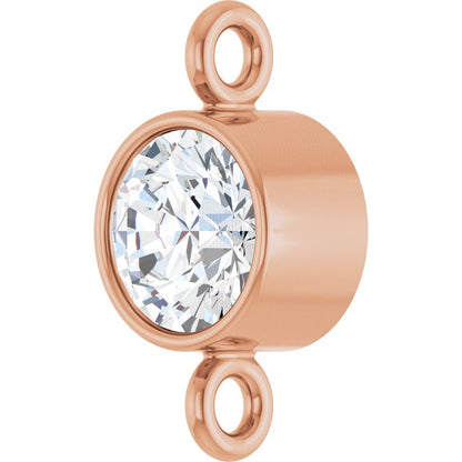 1/5 CT Natural Diamond Link, 4.57 mm x 8.74