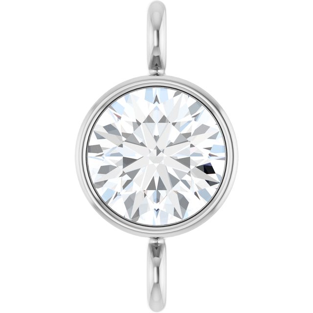 1/5 CT Natural Diamond Link, 4.57 mm x 8.74