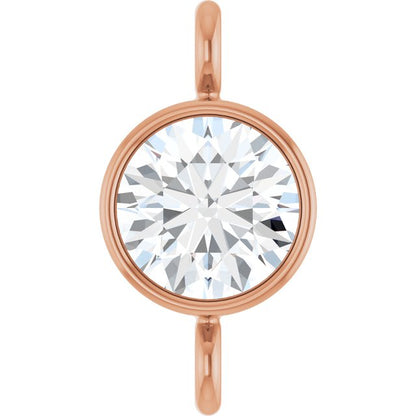 1/5 CT Natural Diamond Link, 4.57 mm x 8.74