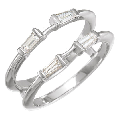 1/2 CTW Natural Diamond Ring Guard