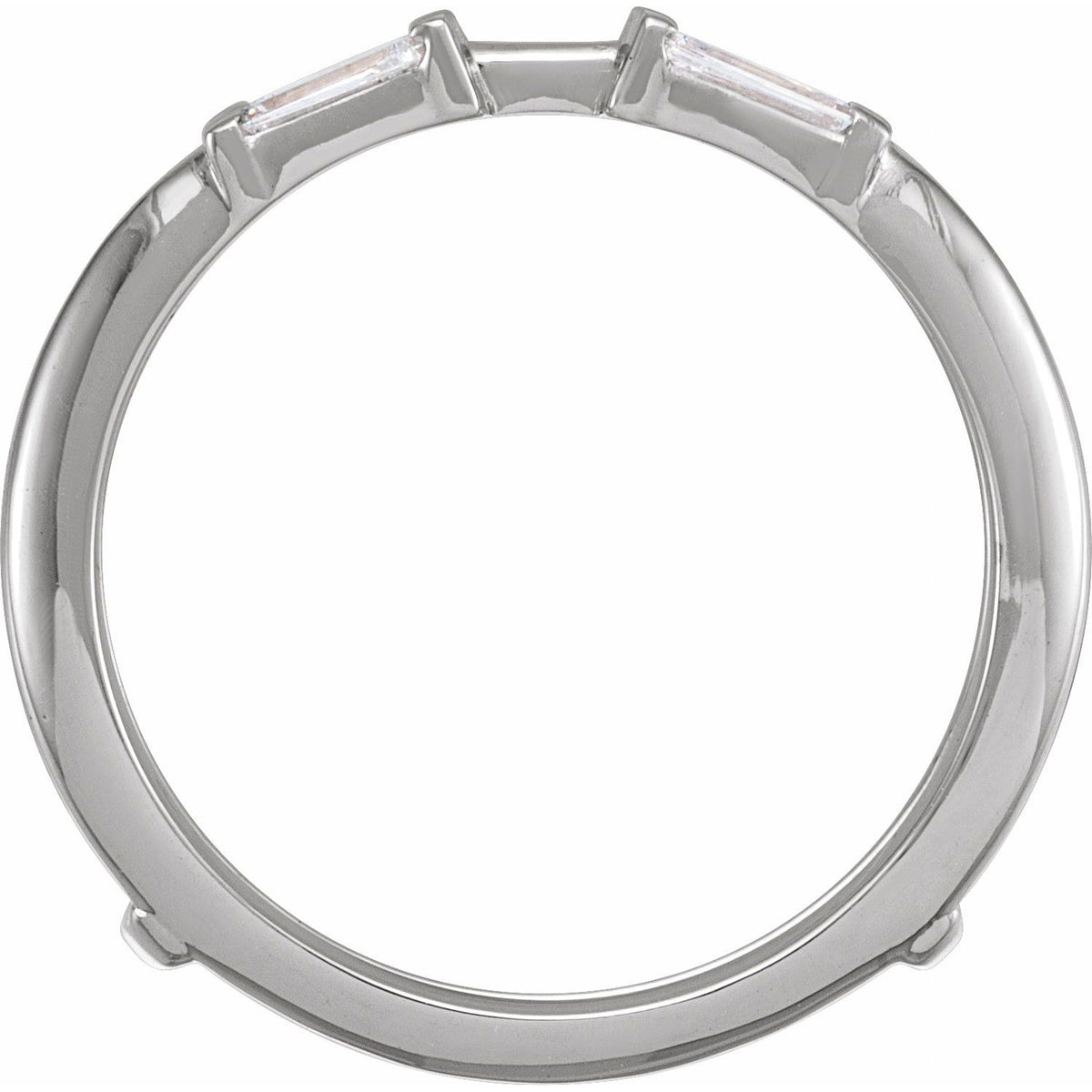 1/2 CTW Natural Diamond Ring Guard