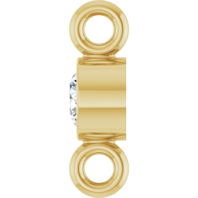 .04 CT Natural Diamond Link, 3.02 mm x 7.19