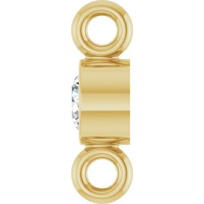 .04 CT Natural Diamond Link, 3.02 mm x 7.19