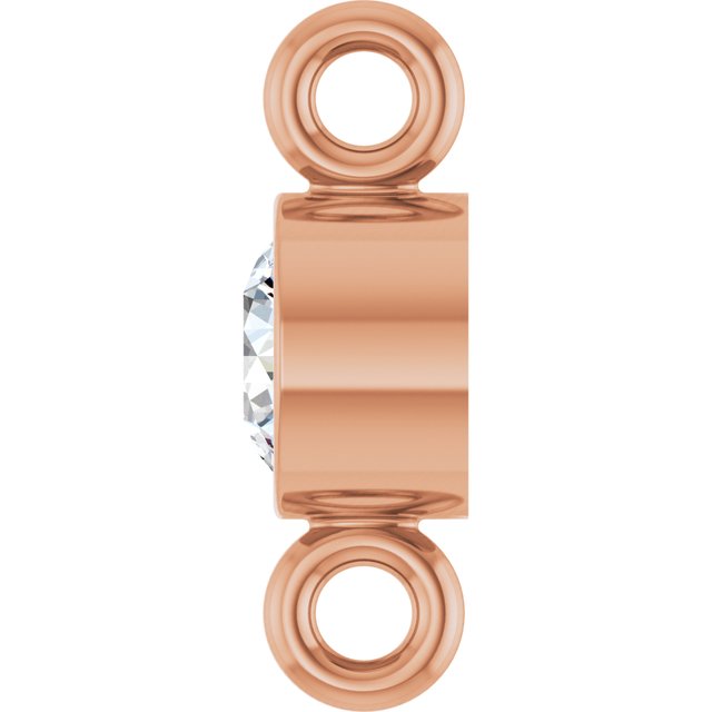 .08 CT Natural Diamond Link, 3.53 mm x 7.7