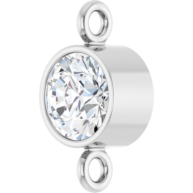 1/5 CT Natural Diamond Link, 4.57 mm x 8.74
