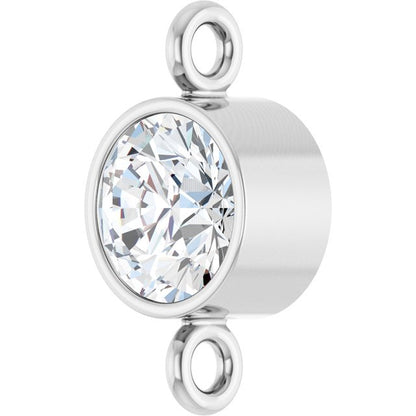 1/5 CT Natural Diamond Link, 4.57 mm x 8.74