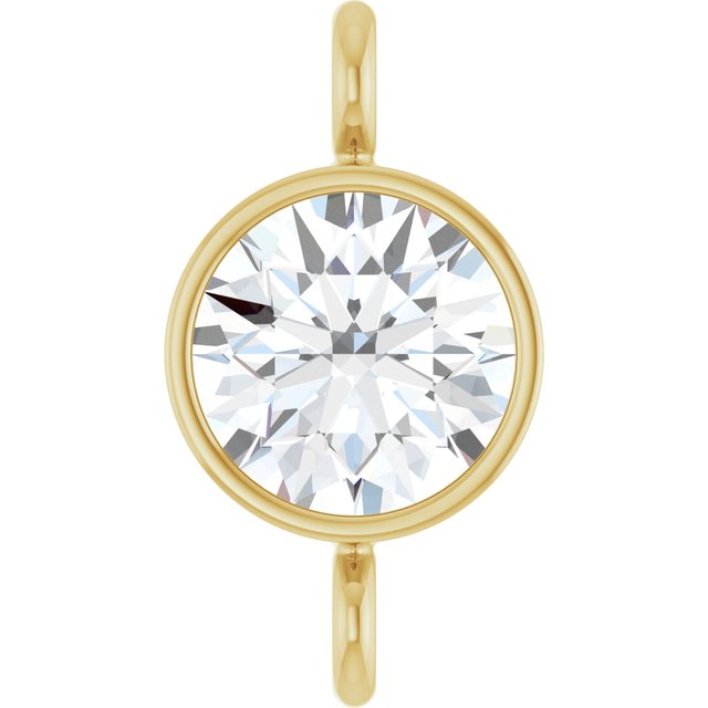 1/5 CT Natural Diamond Link, 4.57 mm x 8.74